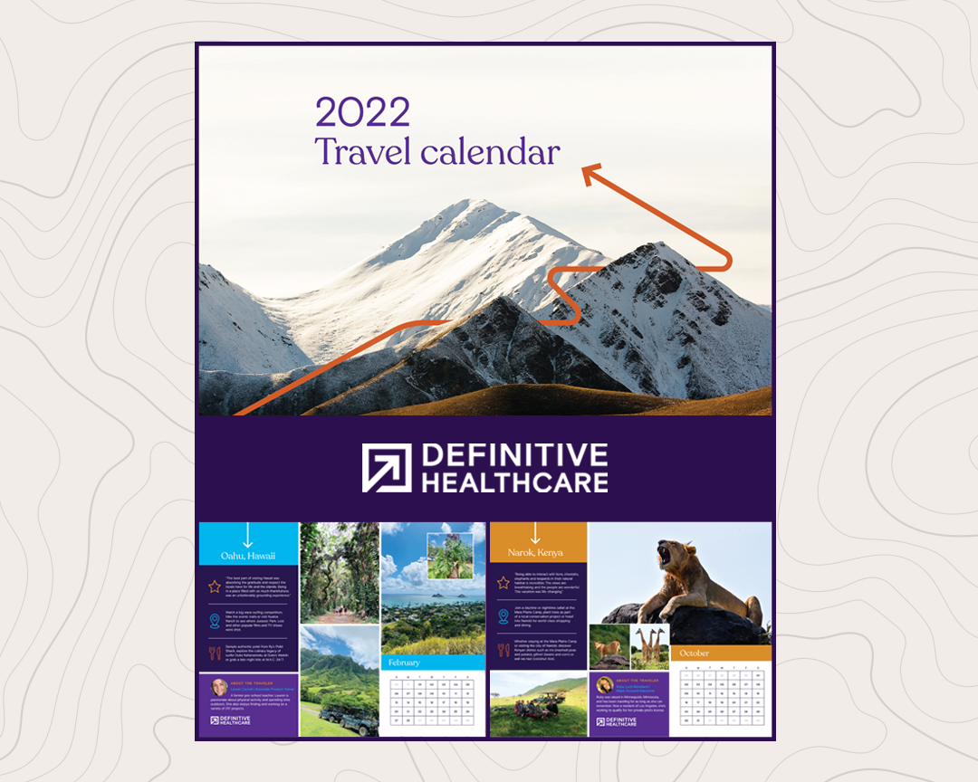 Definitive Healthcare 2022 Travel Calendar