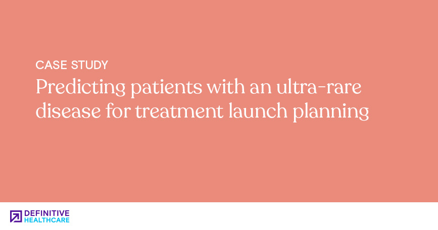 Predicting patients with an ultra-rare disease for treatment launch planning