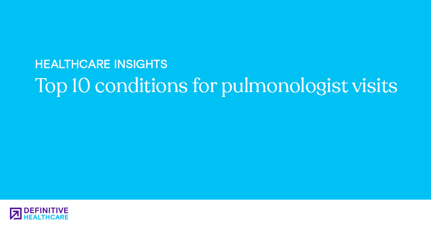 Top 10 conditions for pulmonologist visits