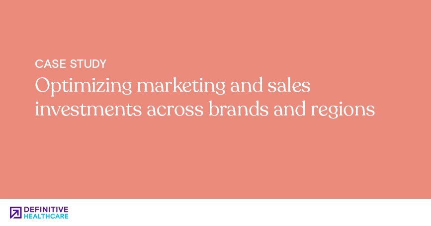 Optimizing marketing and sales investments across brands and regions