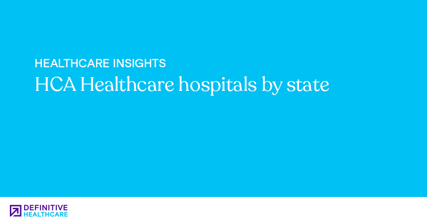 HCA Healthcare hospitals by state