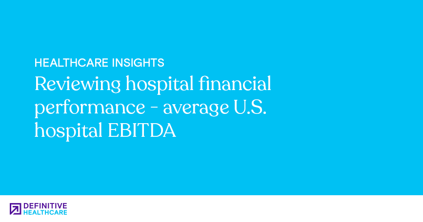 Average U.S. hospital EBITDA