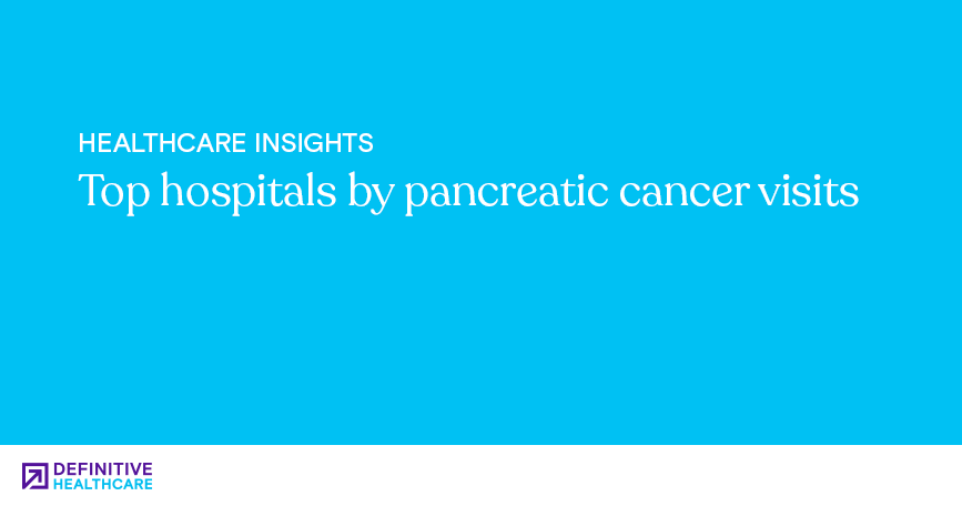 Top hospitals by pancreatic cancer visits