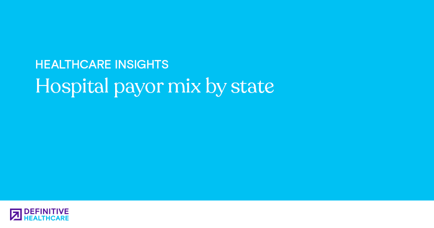 Hospital payor mix by state