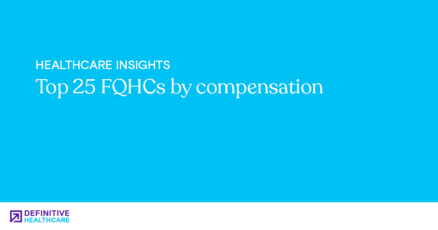 Top 25 FQHCs by compensation