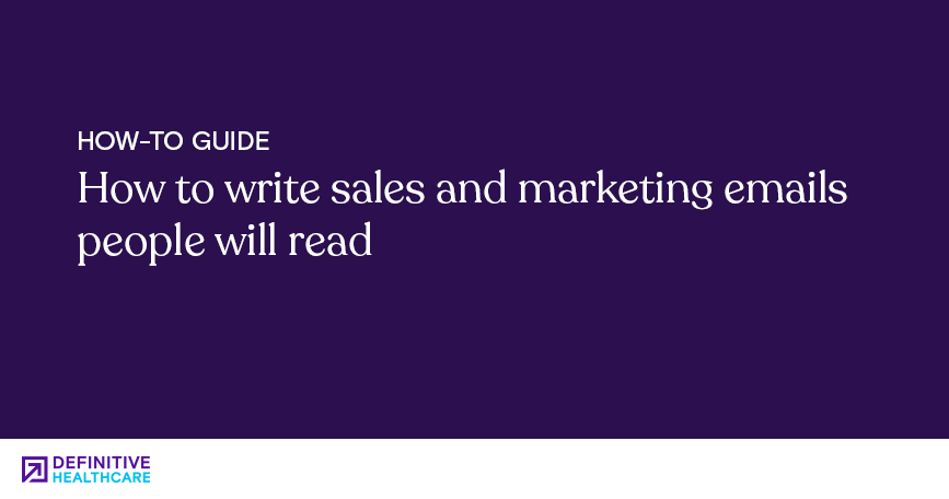 How to write sales and marketing emails people will read