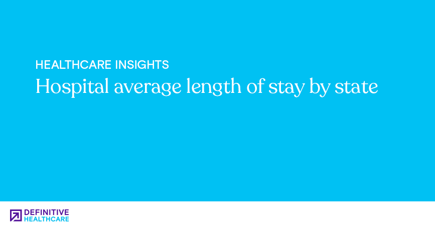 Hospital average length of stay by state