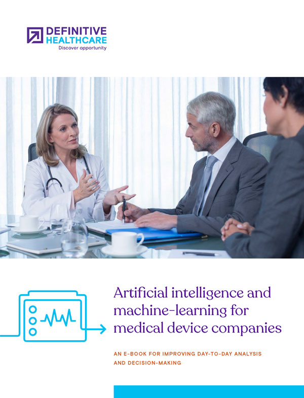 Artificial intelligence and machine learning for medical device companies