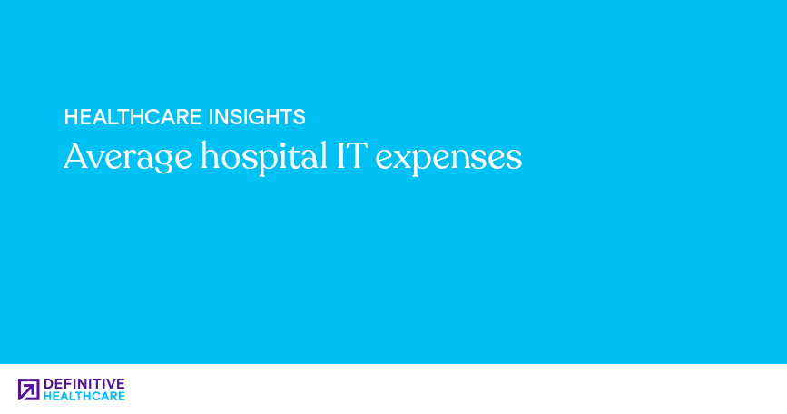 Average hospital IT expenses