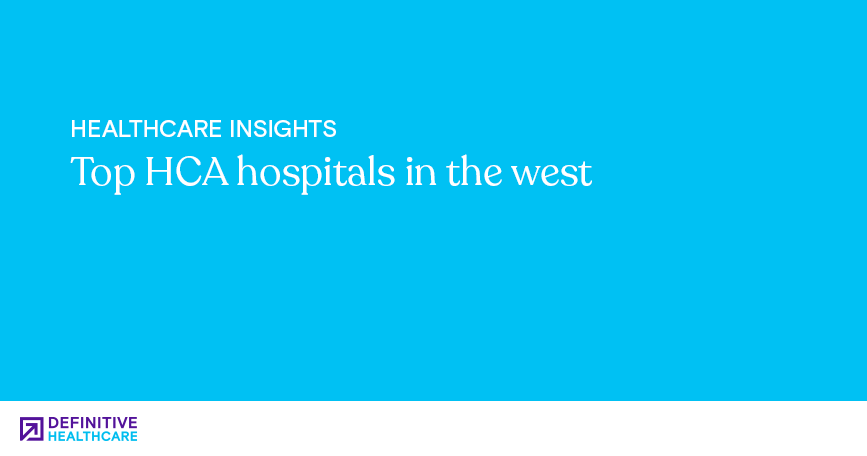 Top HCA hospitals in the west