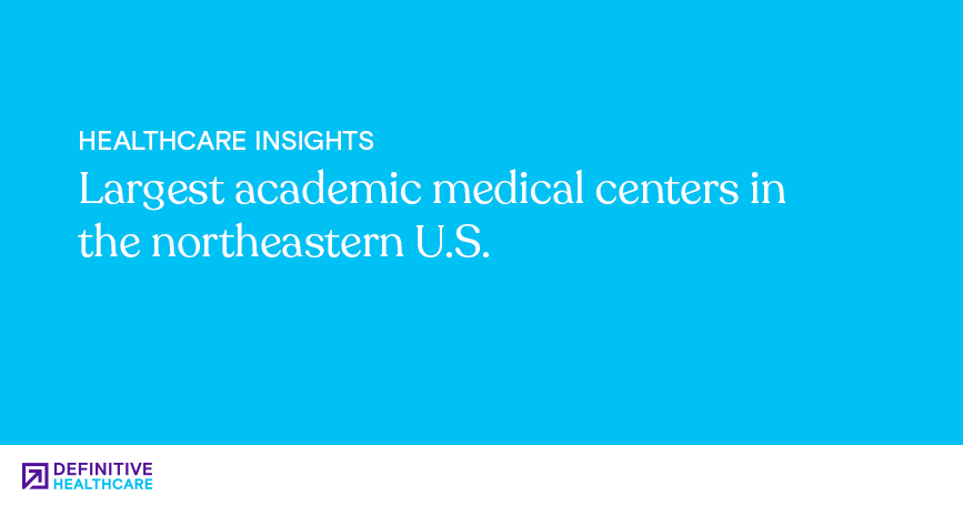Largest academic medical centers in the northeastern U.S.