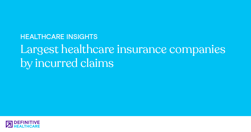 Largest healthcare insurance companies by incurred claims