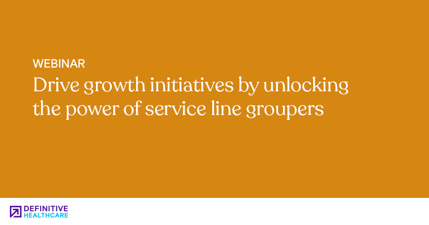 Drive growth initiatives by unlocking the power of service line groupers