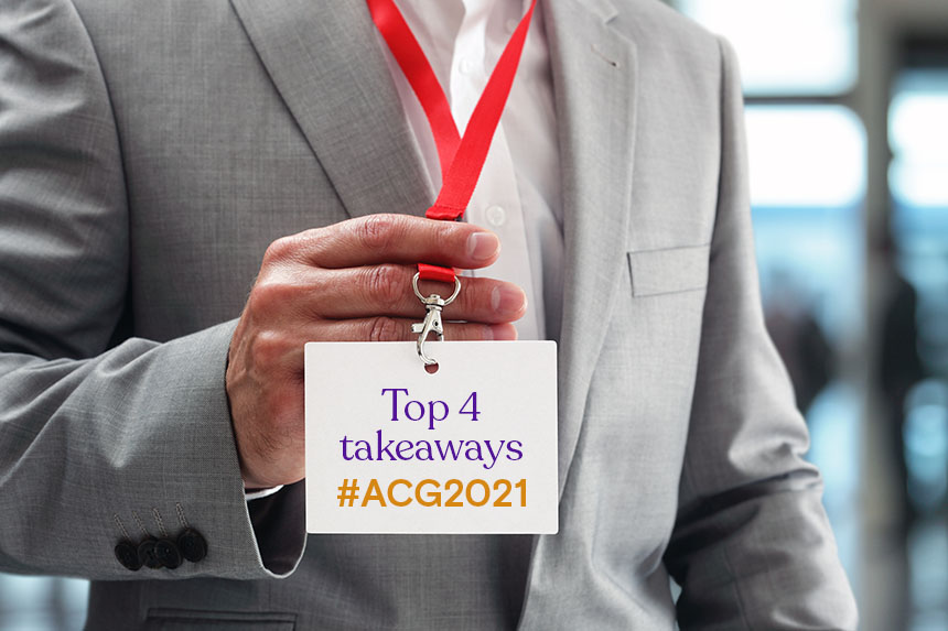 The top 4 takeaways from ACG 2021