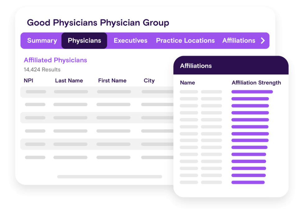 PhysicianGroupView product screenshot