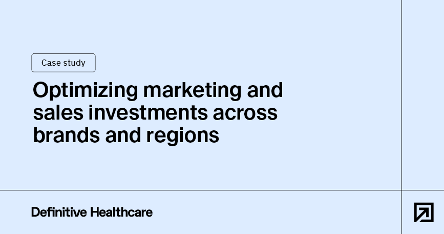 Optimizing marketing and sales investments across brands and regions