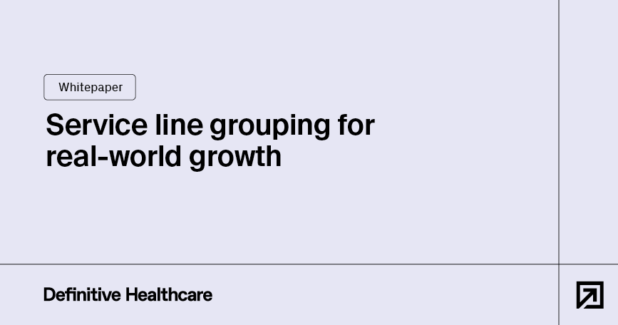 Service line grouping for real-world growth