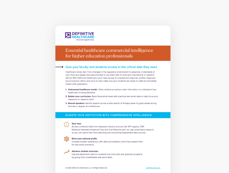 Essential intelligence for higher education professionals