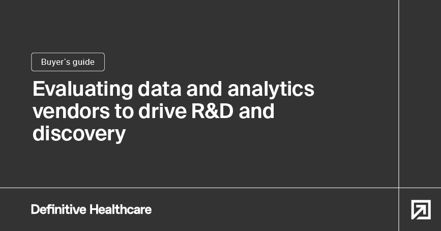 Evaluating data and analytics vendors to drive R&D and discovery