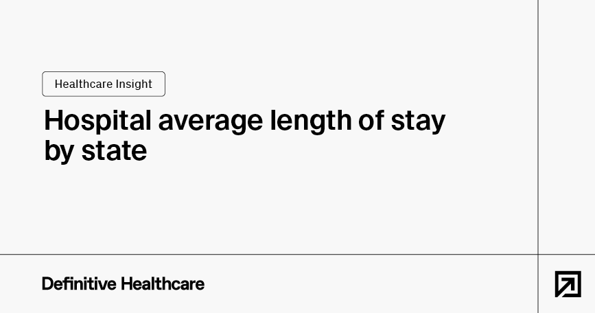 Hospital average length of stay by state