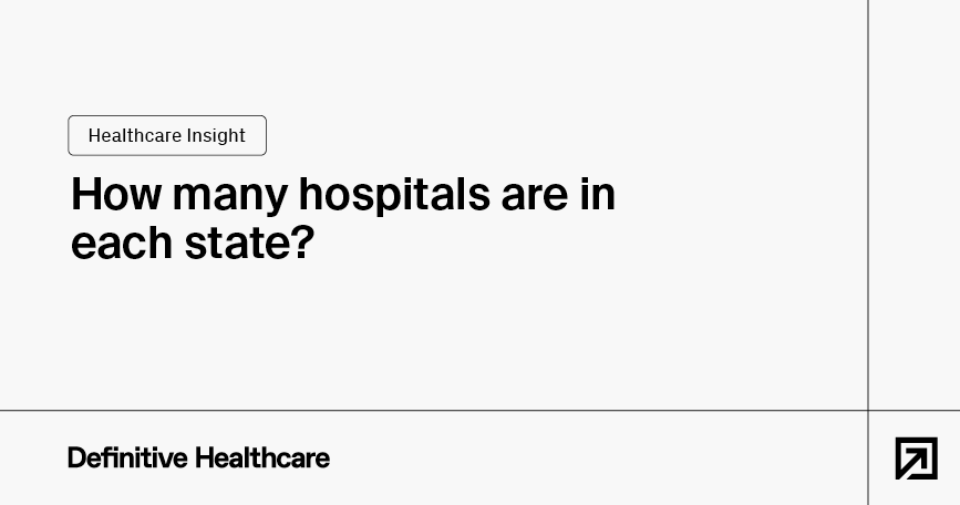 How many hospitals are in each state?