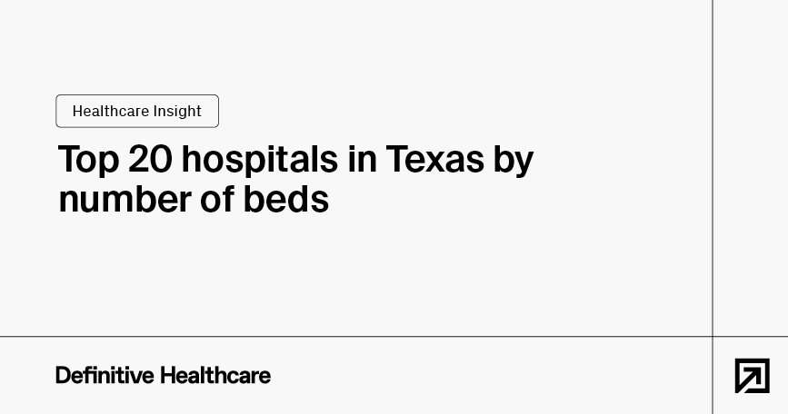 Top 20 hospitals in Texas by number of beds