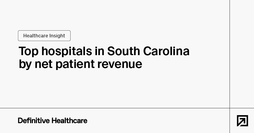 Top hospitals in South Carolina by net patient revenue