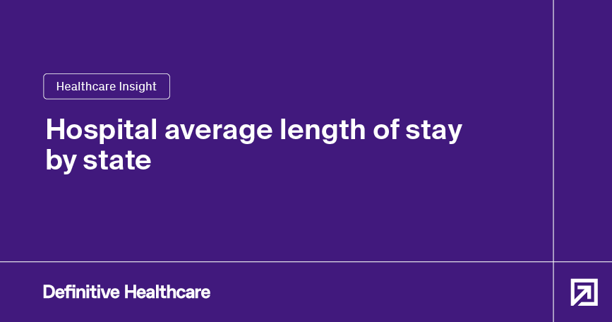 Hospital average length of stay by state
