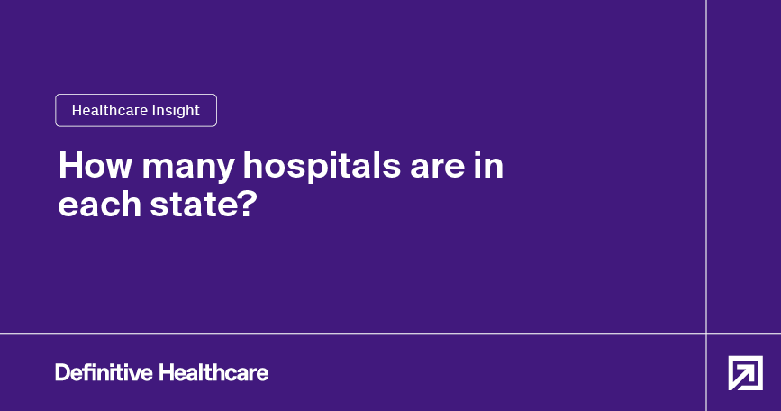How many hospitals are in each state?
