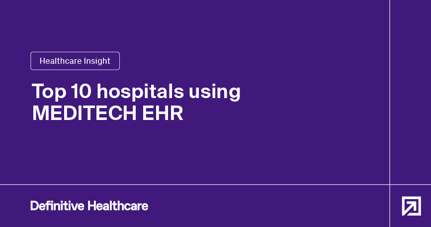 Top 10 hospitals using MEDITECH EHR
