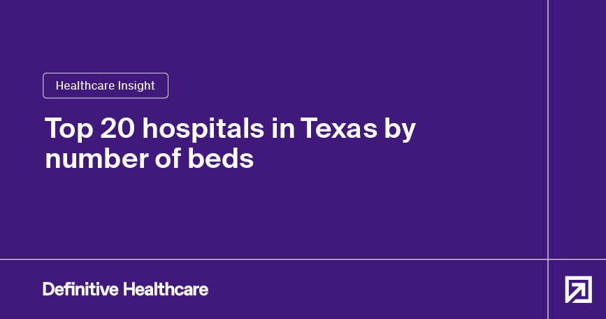 Top 20 hospitals in Texas by number of beds