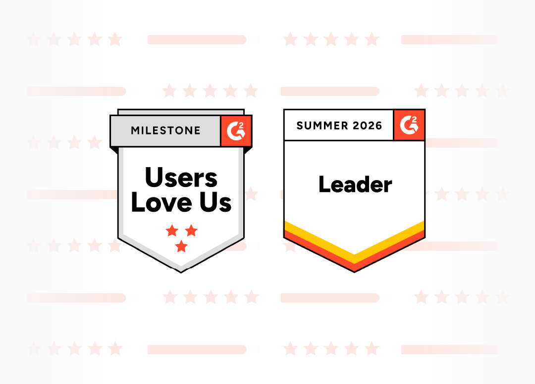 G2 Summer 2026 Leader and Users Love Us badges