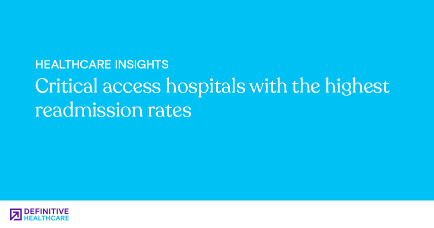 Critical access hospitals with the highest readmission rates