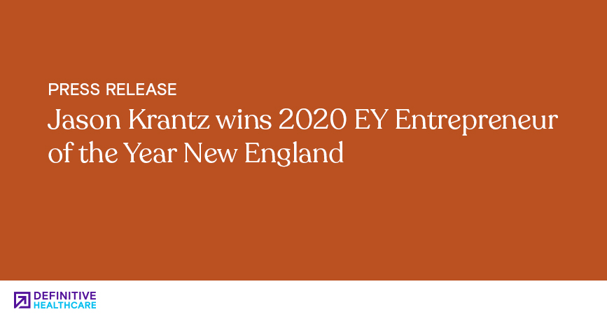 Jason Krantz wins 2020 EY Entrepreneur of the Year New England