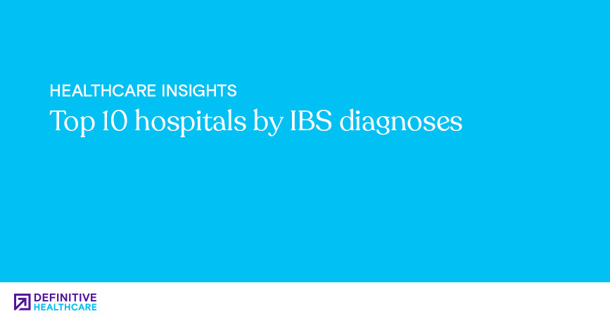 Top 10 hospitals by IBS diagnoses