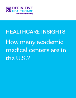 How many academic medical centers are in the U.S.?