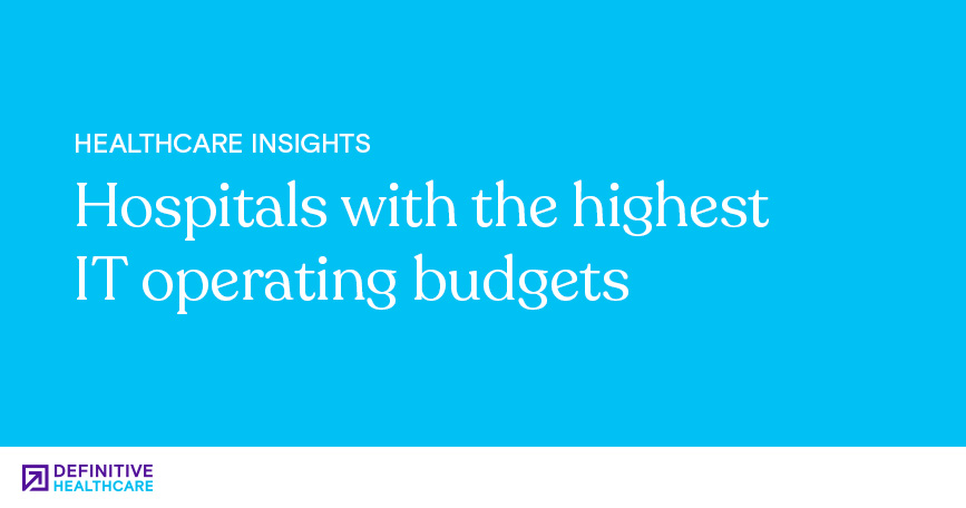 Hospitals with the Highest IT Operating Budgets