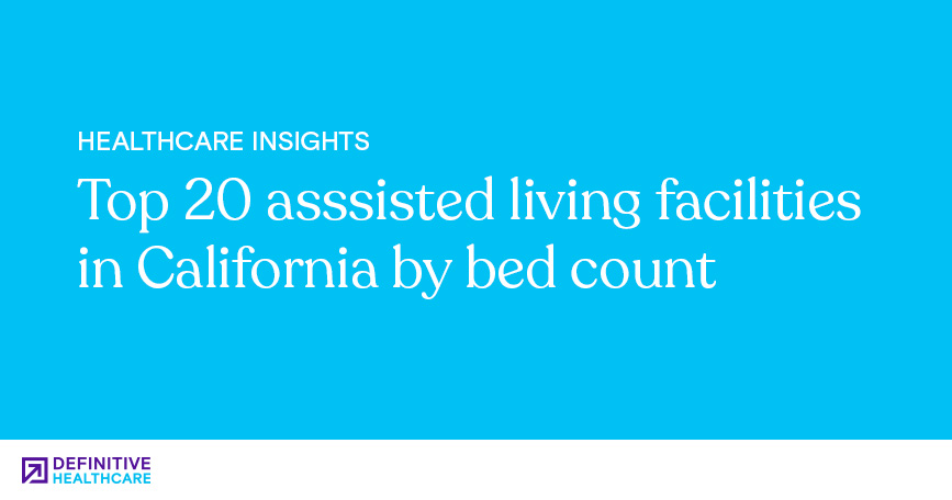 Top 20 Assisted Living Facilities in California by Bed Count