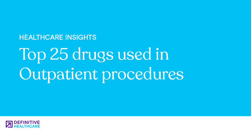 Top 25 Drugs Used In Outpatient Procedures