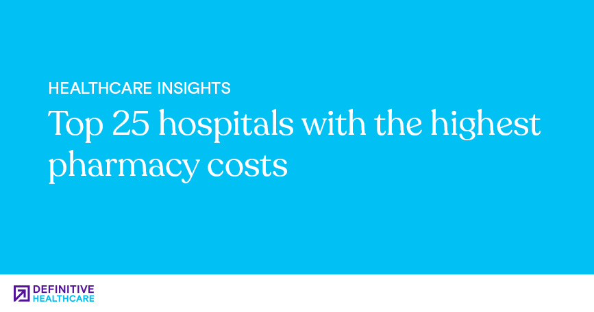 Top 25 Hospitals with the Highest Pharmacy Costs