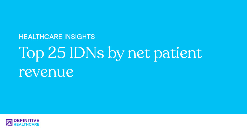 Top 25 IDNs by Net Patient Revenue