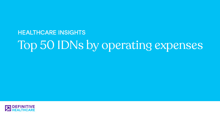 Top 50 IDNs by Operating Expenses