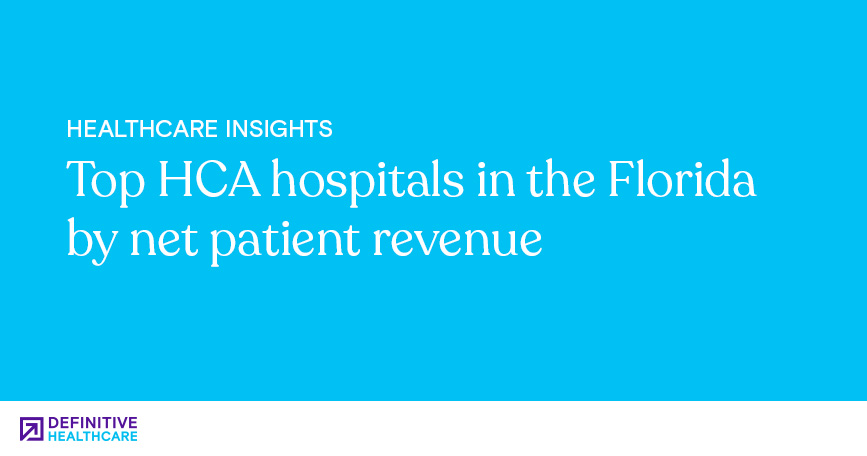 Top HCA Hospitals in Florida by Net Patient Revenue