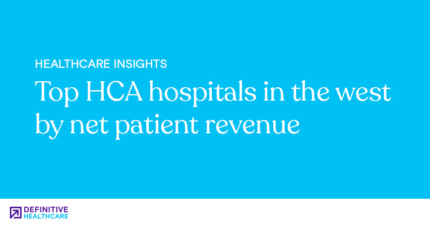 Top HCA Hospitals in the West by Net Patient Revenue