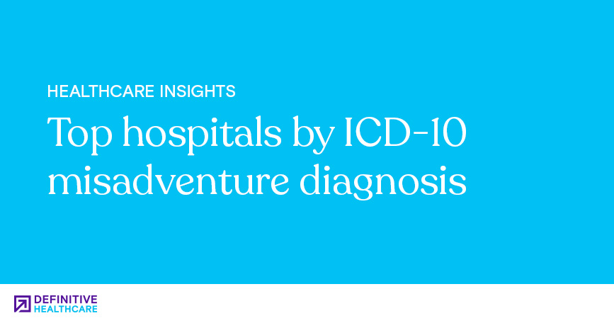 Top Hospitals by ICD-10 Misadventure Diagnosis