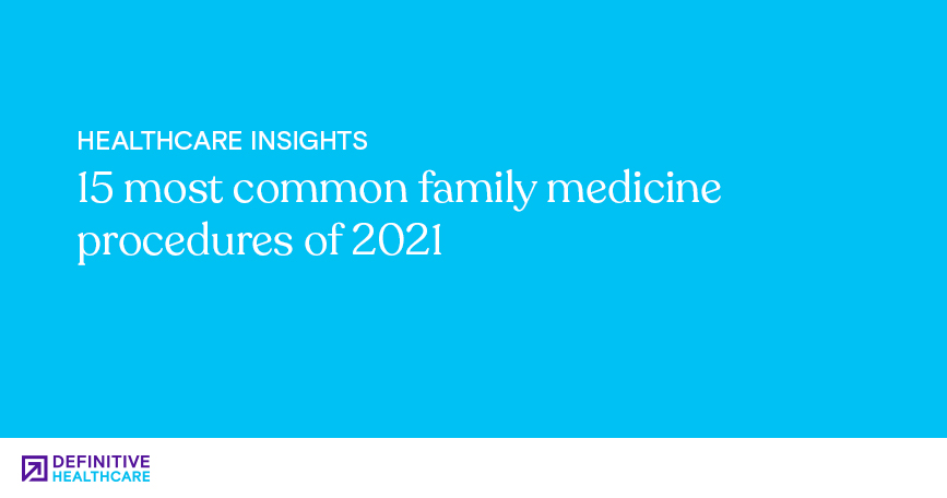 15 most common family medicine procedures of 2021
