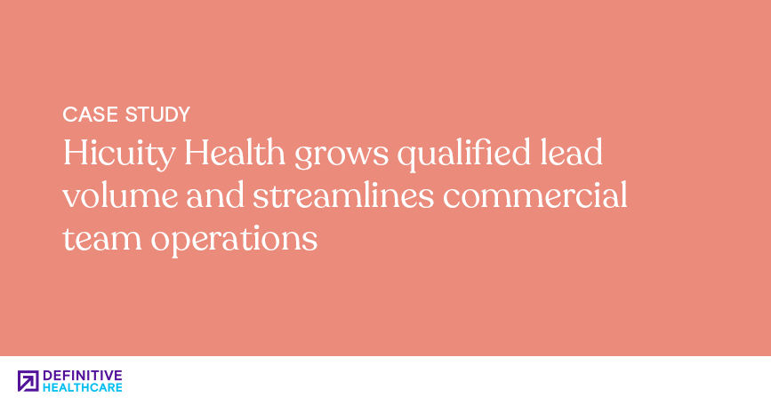 Hicuity Health grows qualified lead volume and streamlines commercial team operations