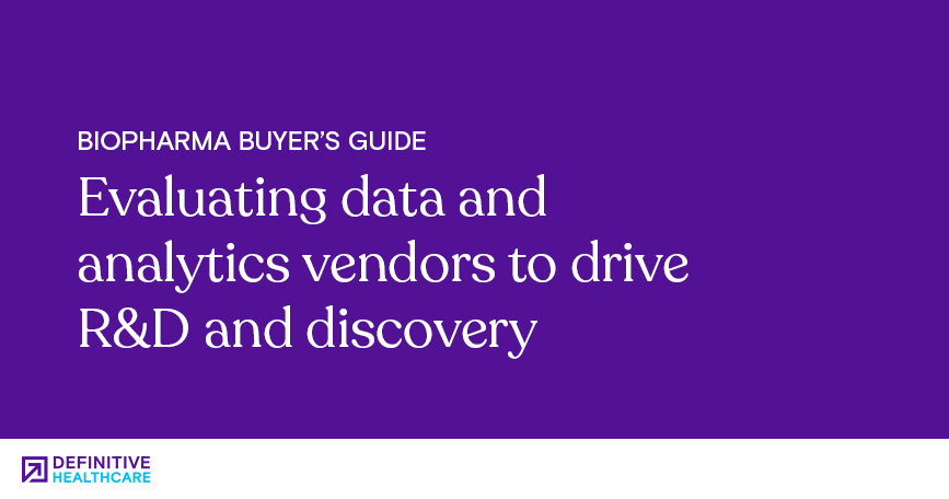 Evaluating data and analytics vendors to drive discovery, research and development 