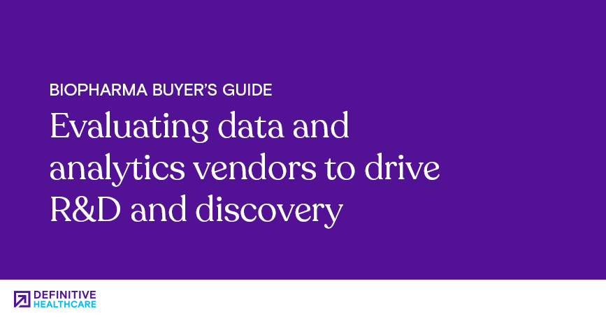 Evaluating data and analytics vendors to drive discovery, research and development