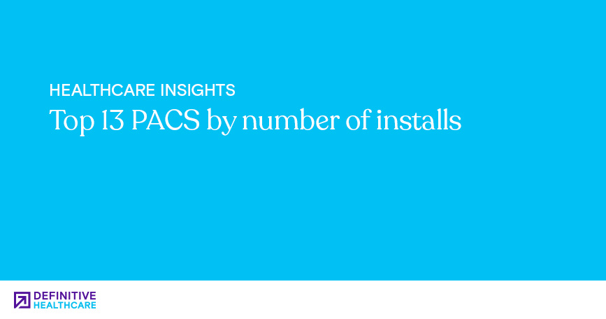 Top 13 PACS by number of installs